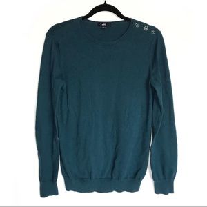 Anne Klein Cotton/Cashmere Sweater